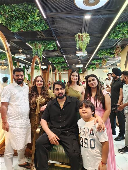 GRAND OPENING OF HAIR GARDEN SALON HELD IN ZIRAKPUR GRAND OPENING OF HAIR GARDEN SALON HELD IN ZIRAKPUR
